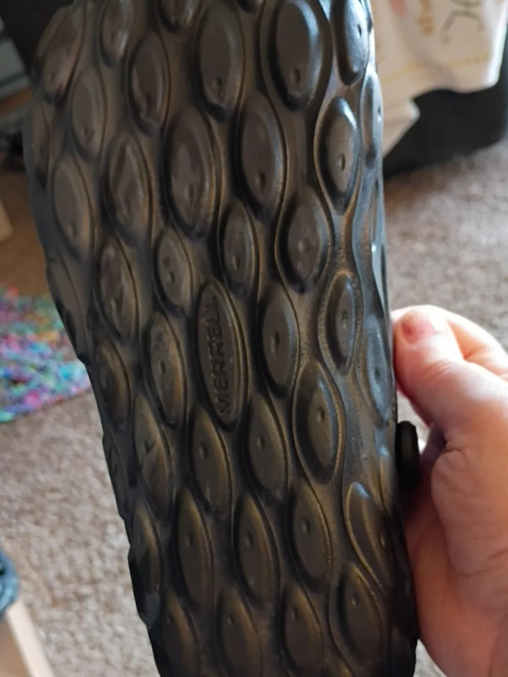 Merrell Black Vented Slip-On Water Clogs